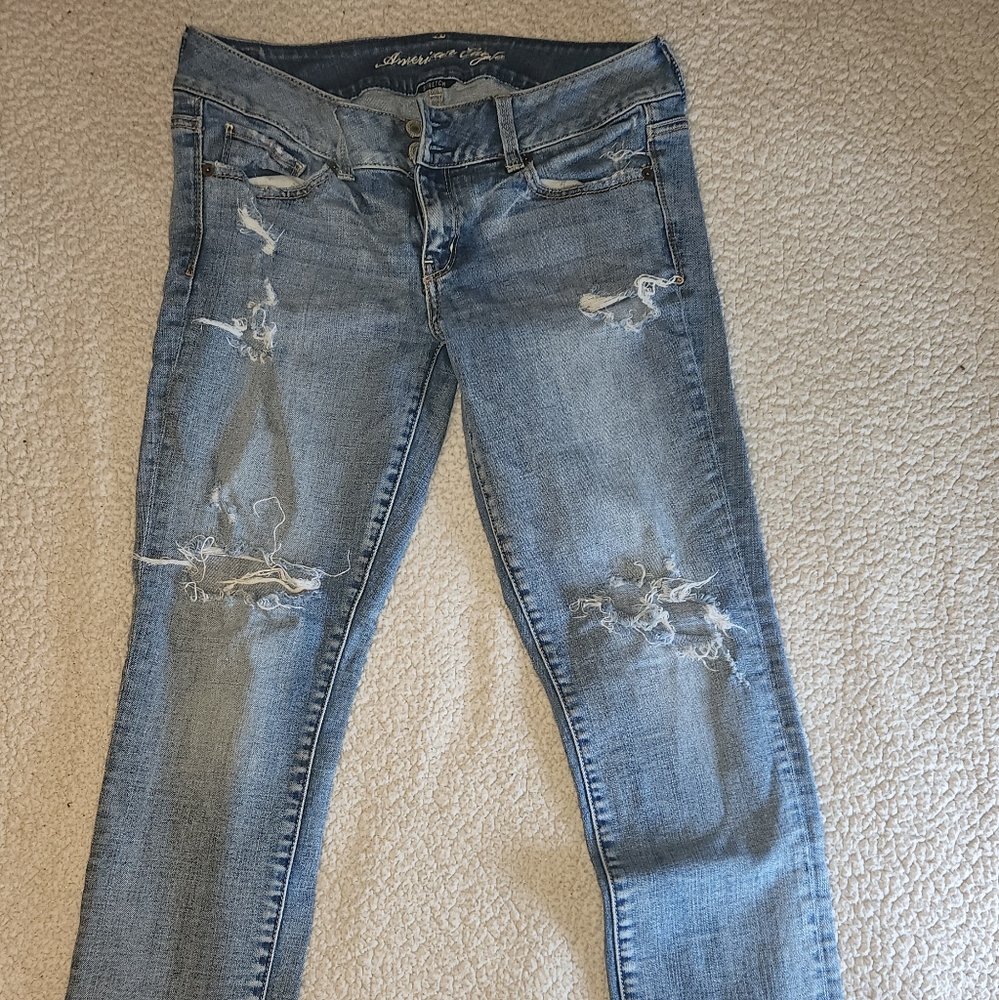 Two American Eagle Womens 8 Regular